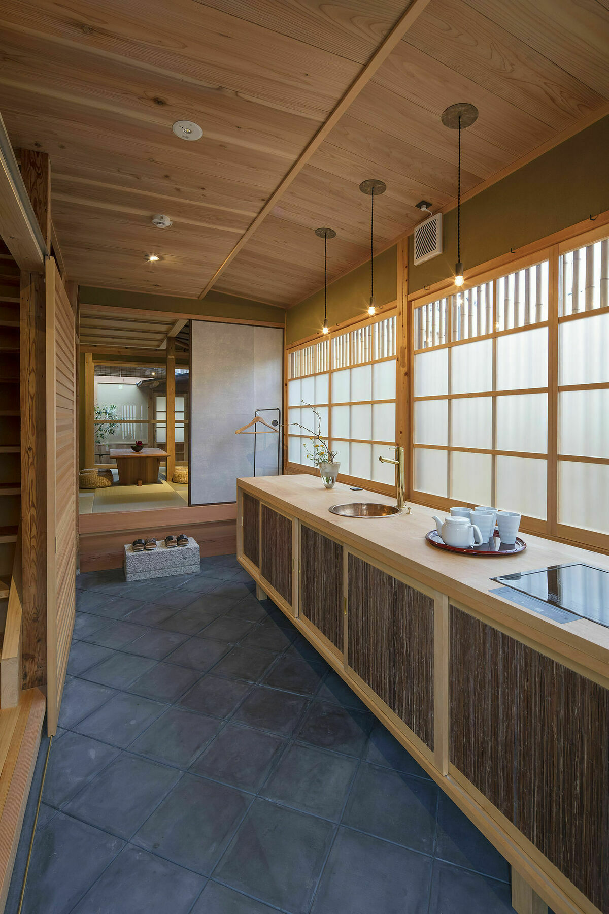 Вилла Umenoki An Machiya House Киото Экстерьер фото