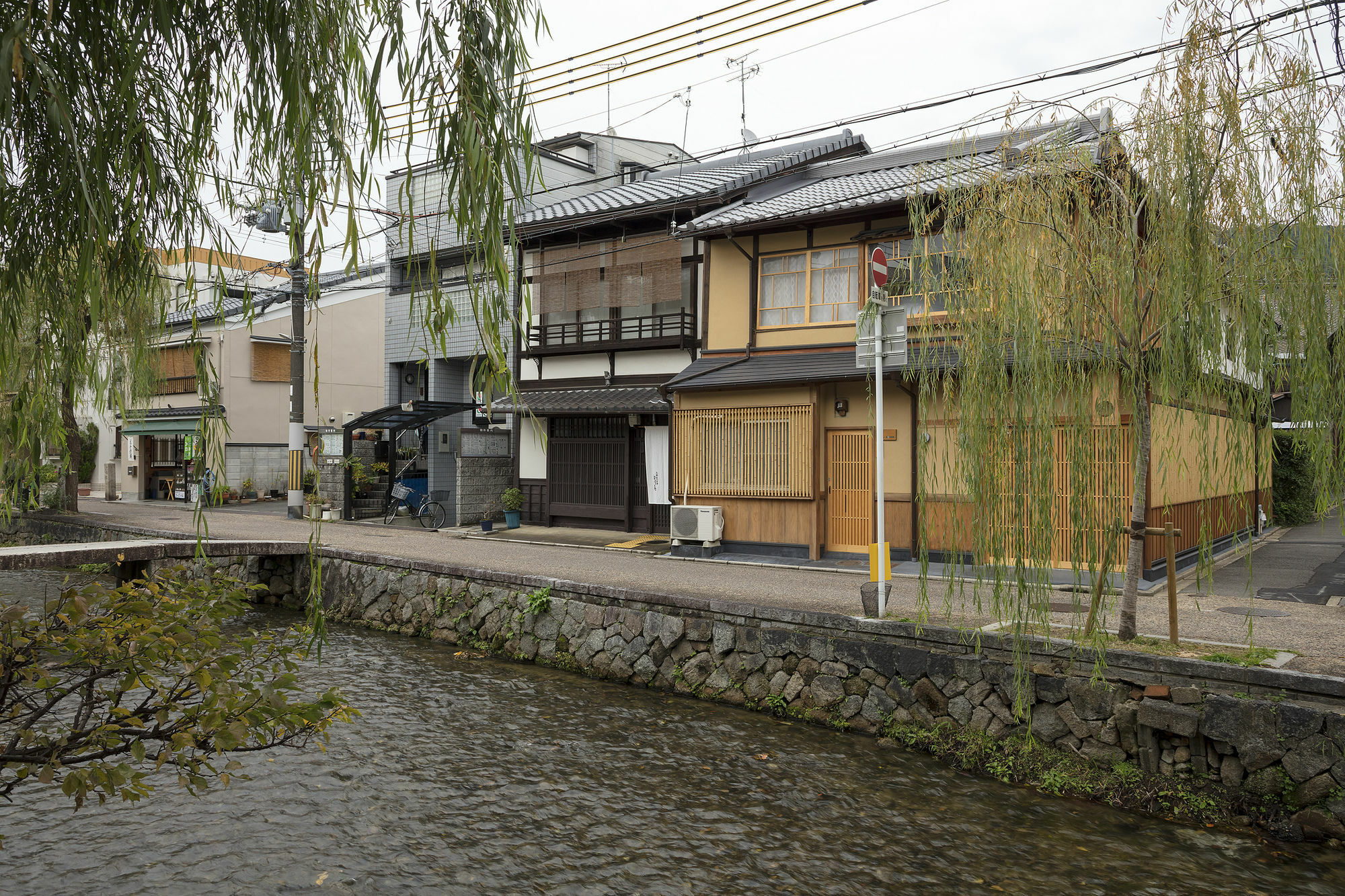 Вилла Umenoki An Machiya House Киото Экстерьер фото